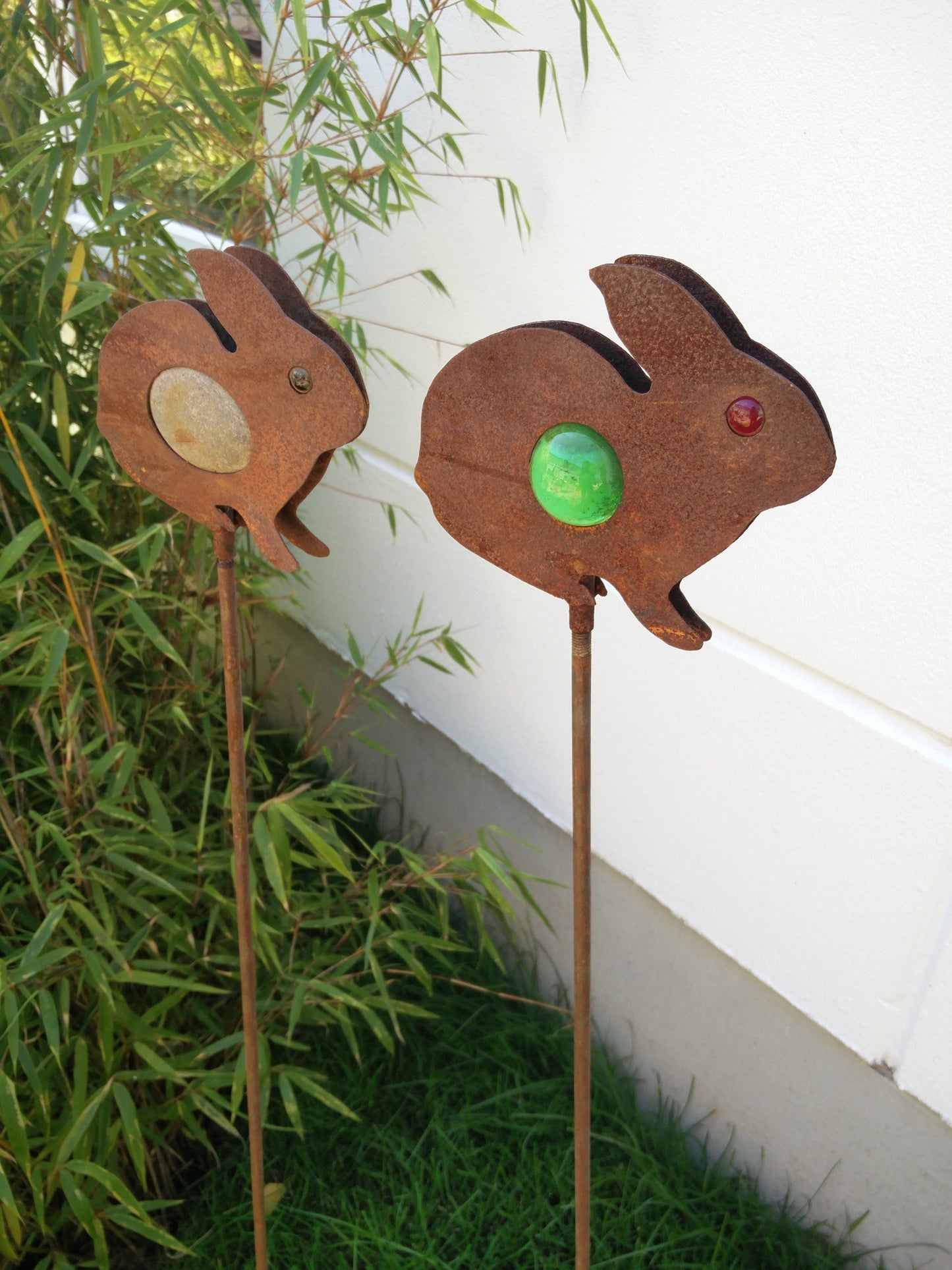 2 pcs. garden stake, H120cm