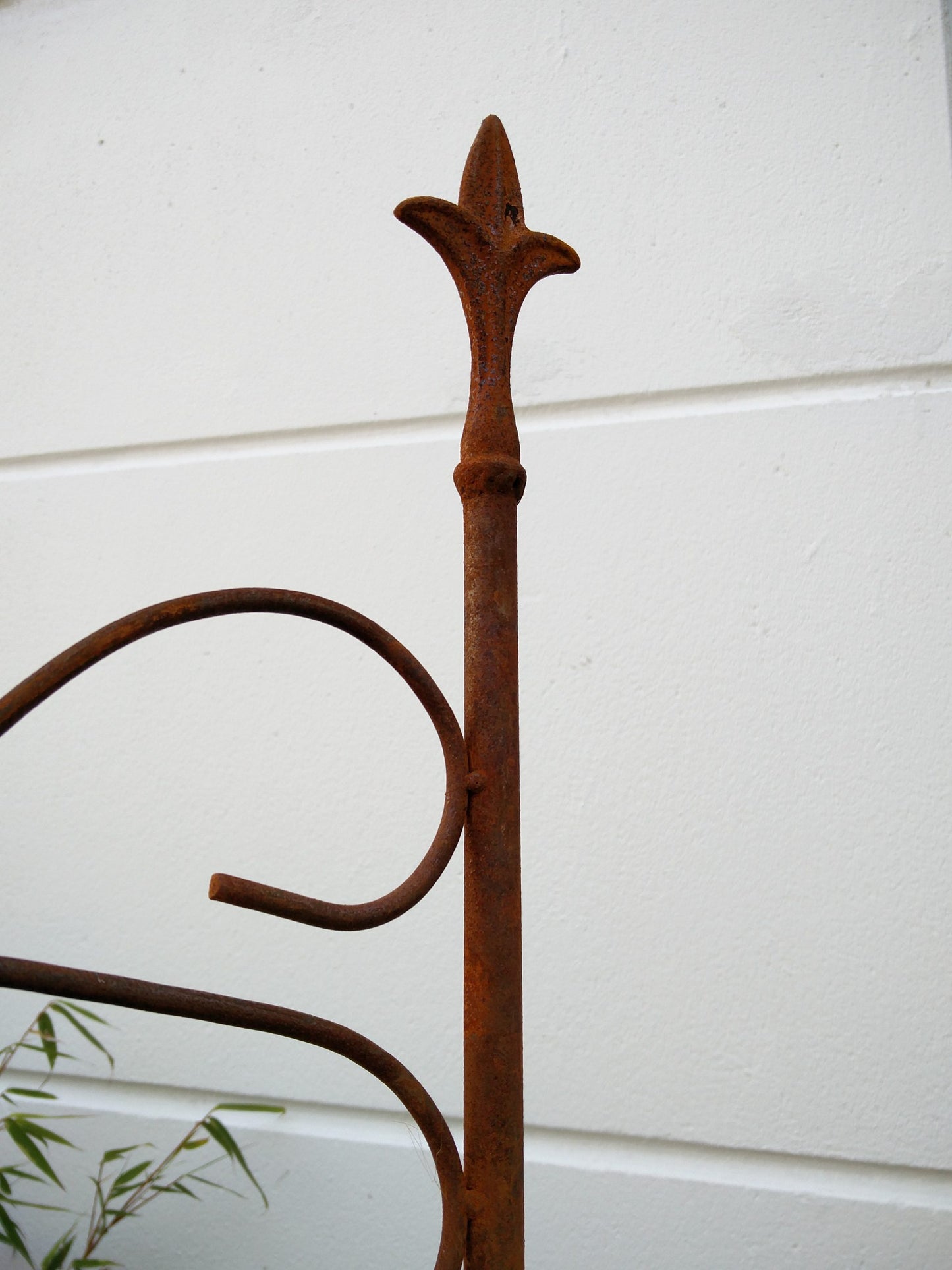 Garden feed hook rust lantern hook, hanging basket lamp hook 180cm