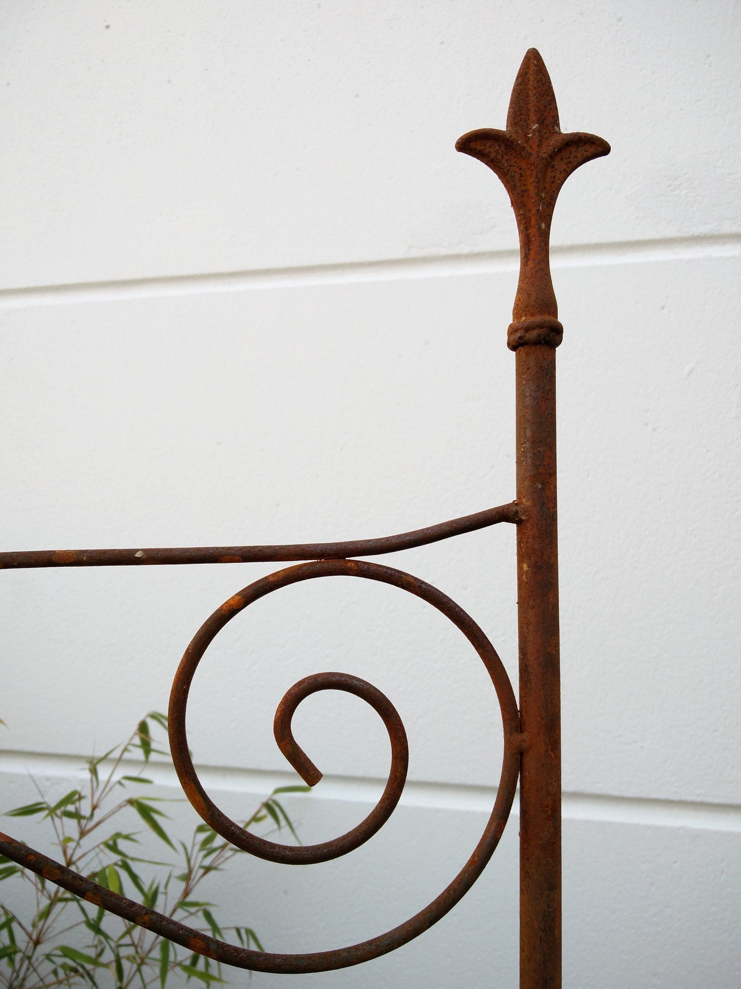 Garden feed hook rust lantern hook hanging basket lamp hook 180cm