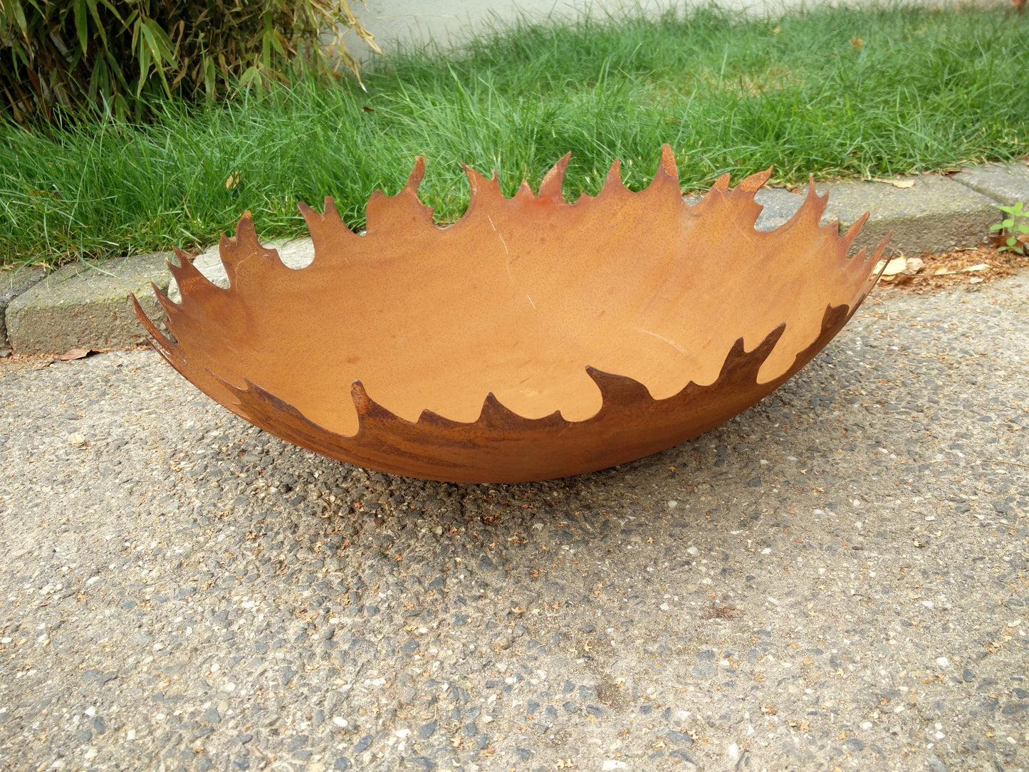 Fire bowl 50cm 1mm with stand