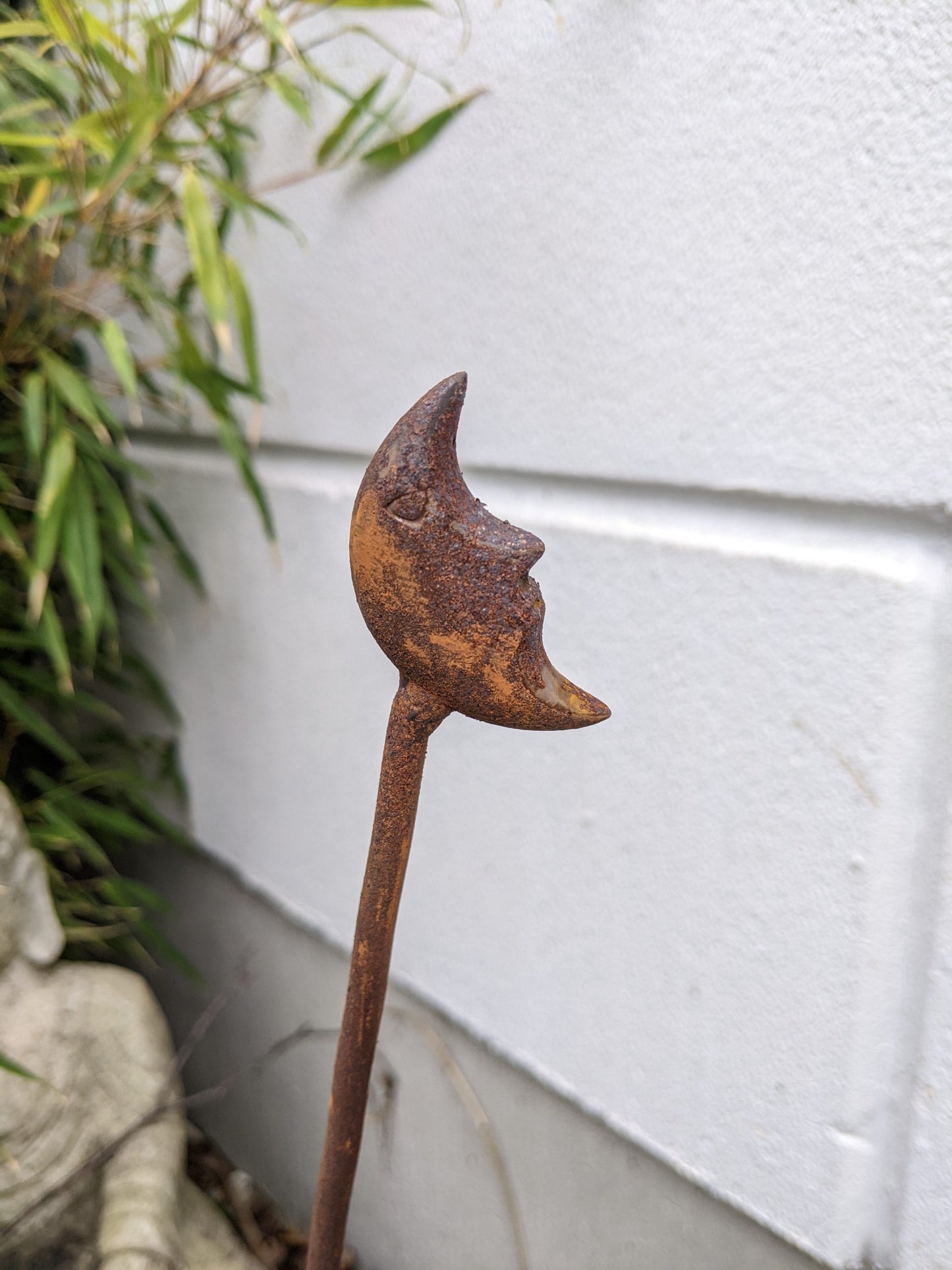 Edelrost garden stake garden ball made of metal rust H115cm 032140 wish