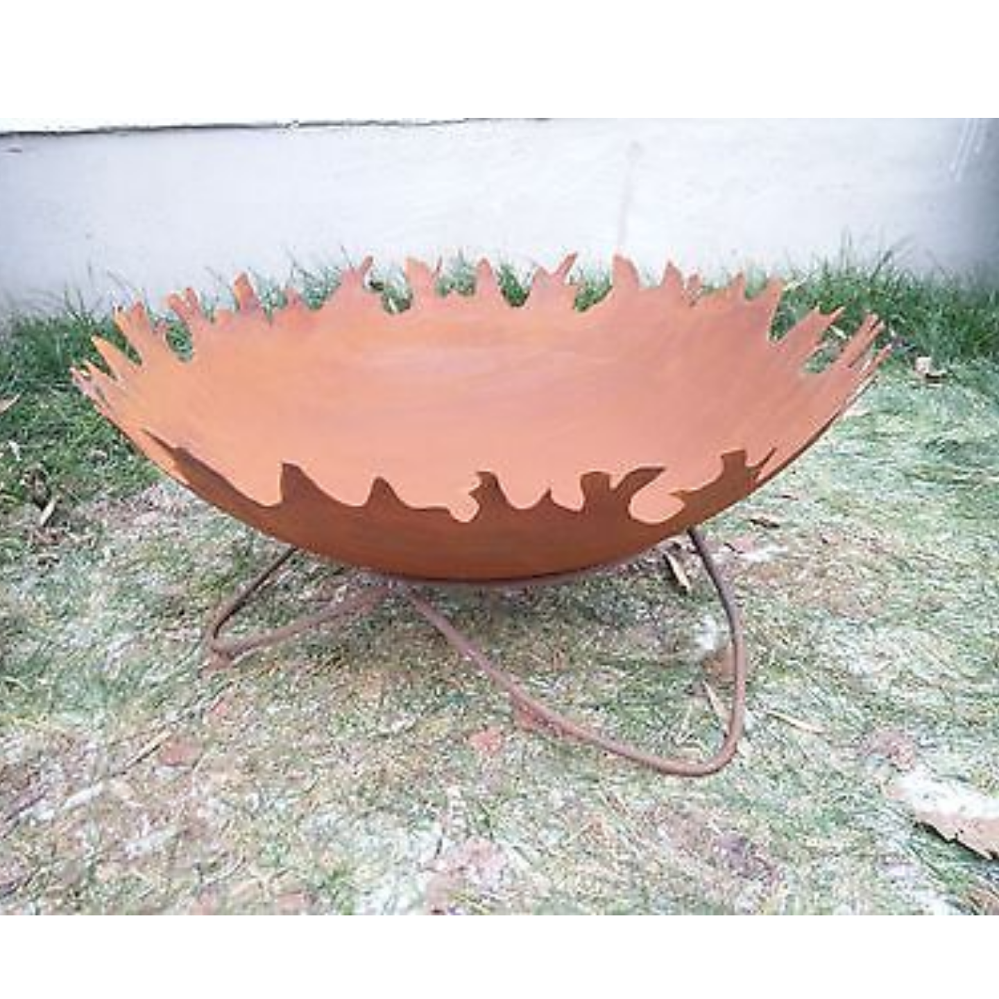 Edelrost fire bowl rust 60cm1.8mm with stand rust bowl garden decoration metal