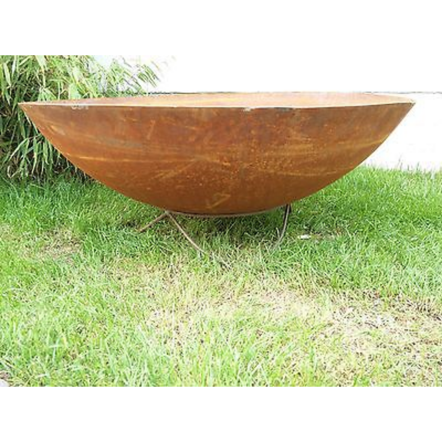 Edelrost fire bowl rust with stand plant bowl rust 90cm 1,8mm metal