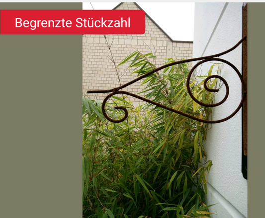 Garten Rost Wandhaken Blumenampel Lampenhaken Aufhänger Laternenhaken L35cm 031371