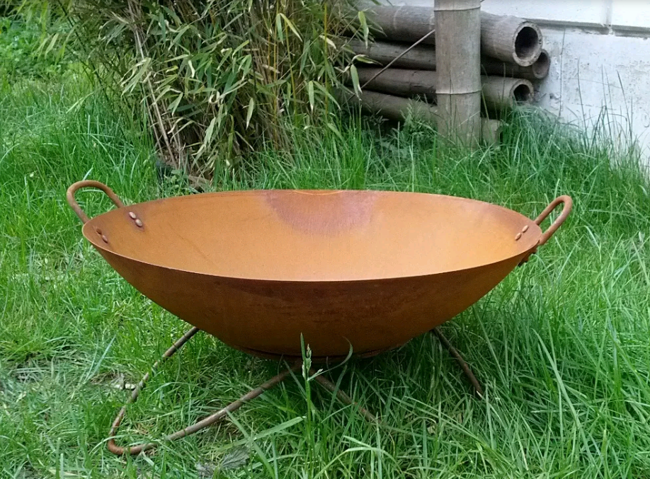 d=30cm round stand for fire bowl plant bowl, garden decoration metal, garden decoration