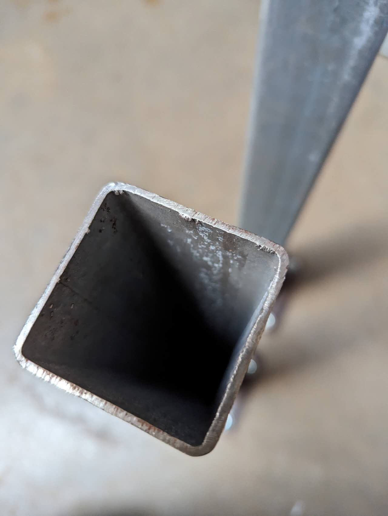 Gartentor Pfosten zum einbetonieren 032335G