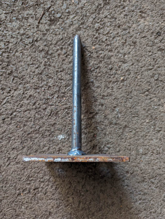 Pfostenfuß für Zaunpfahl ,Erdanker für Sichtschutzwand aus Metall 032332-1