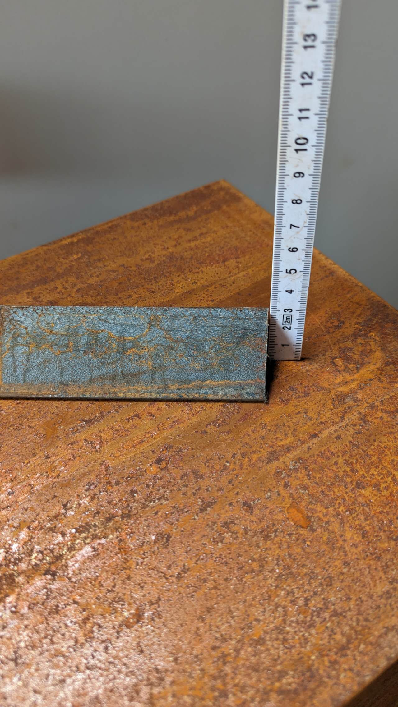Tischaufsteller ，Hinweisschild，Reservierungsschild aus Metall ,Länge: 12 cm