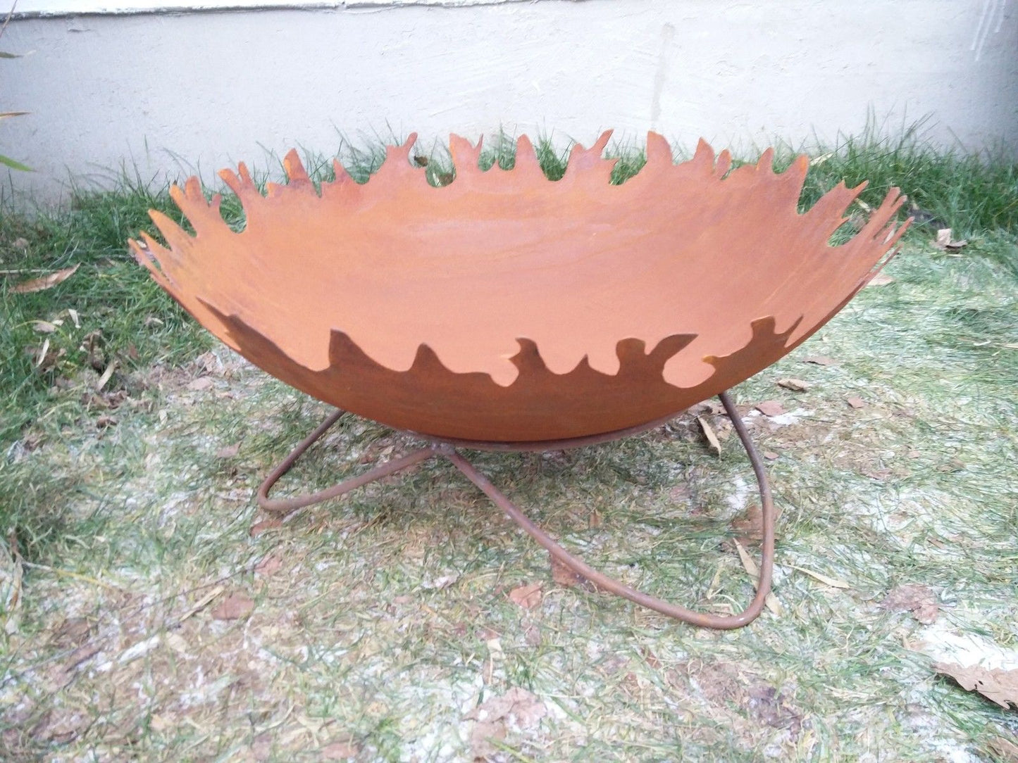 Edelrost fire bowl 60cm1.8mm with stand