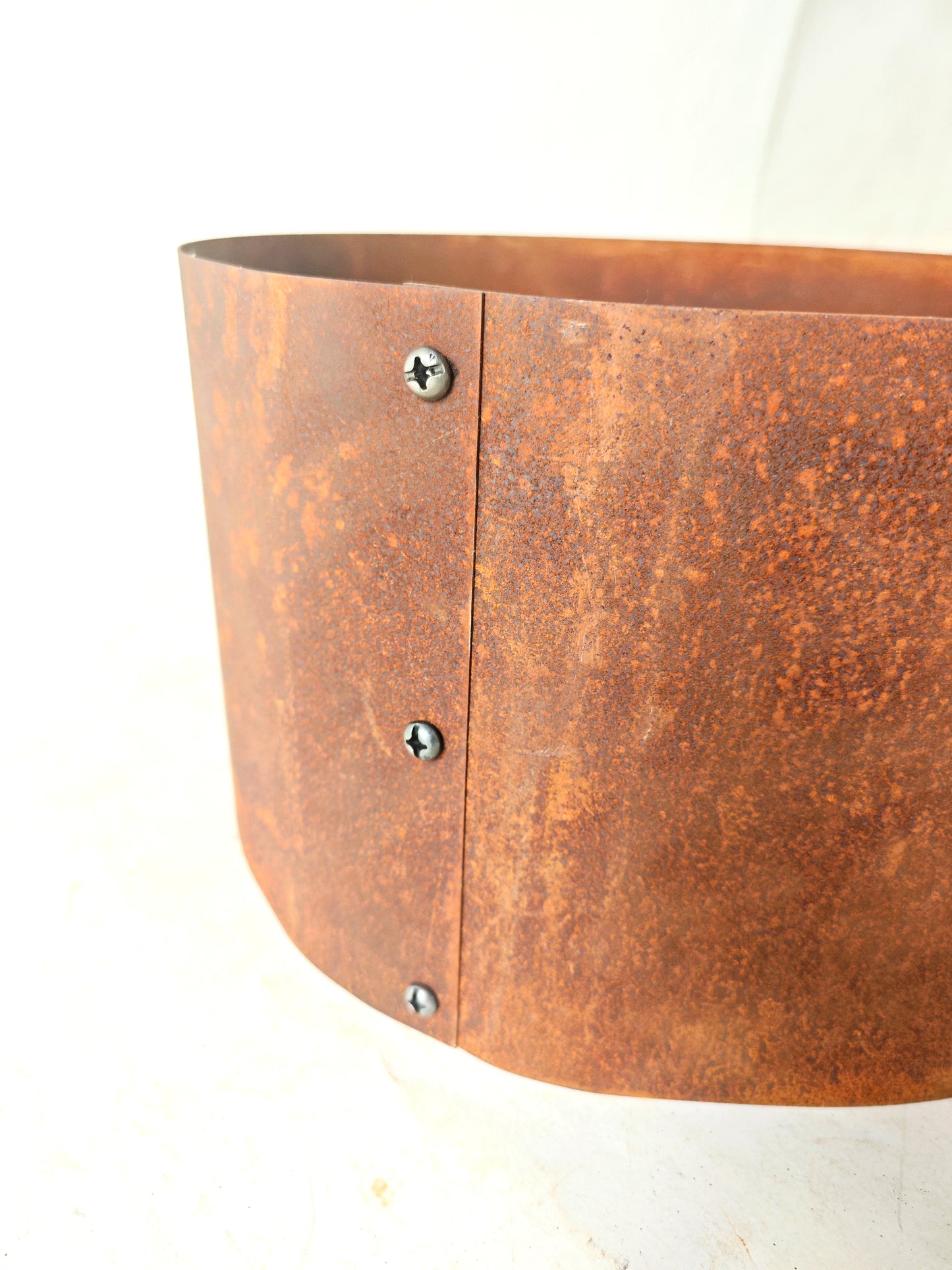 Edelrost Garten Rasenkante Runder Kreis aus Metall 1mm