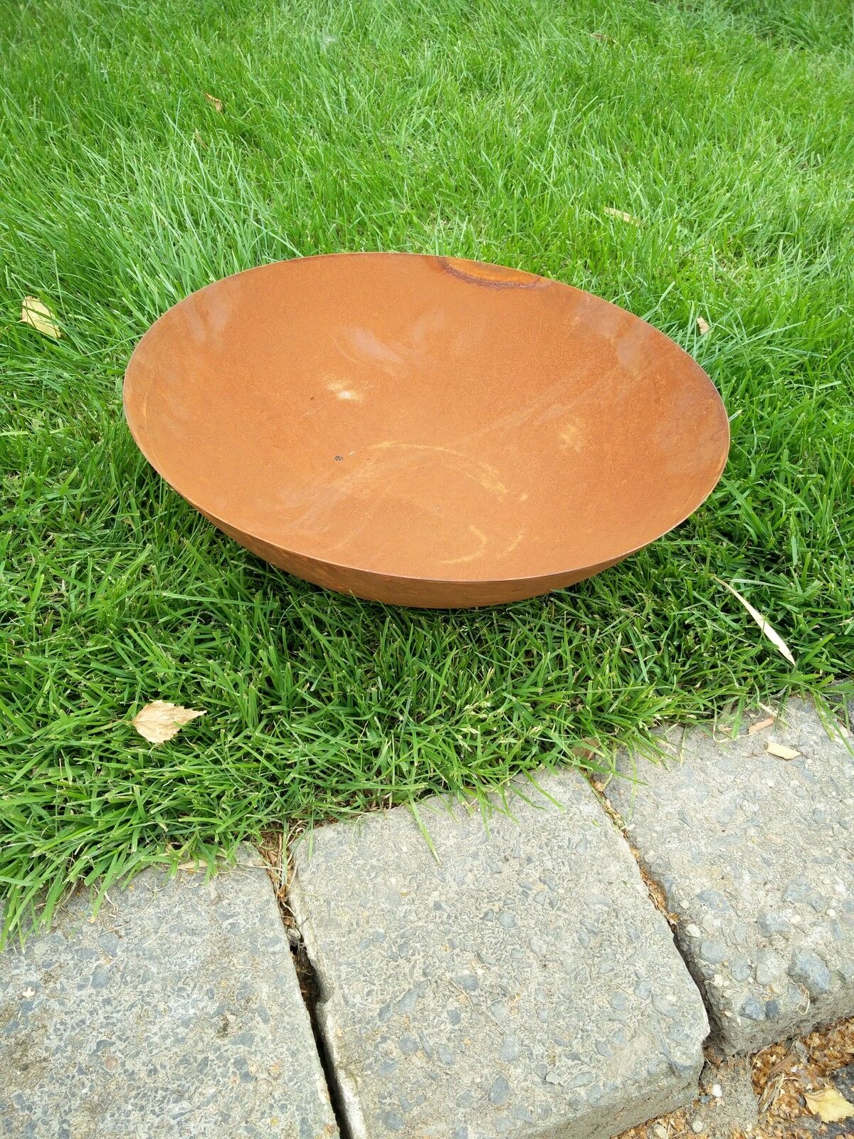 Noble rust garden fire bowl rust plant bowl, garden bowl garden decoration